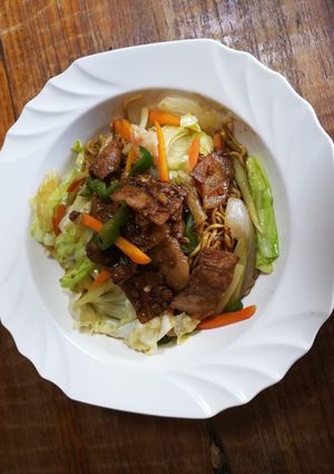 残り野菜の使い方。①【焼きそば】-レシピのメイン写真
