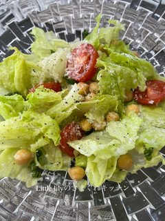 レタスとトマトのチーズサラダ-レシピのメイン写真