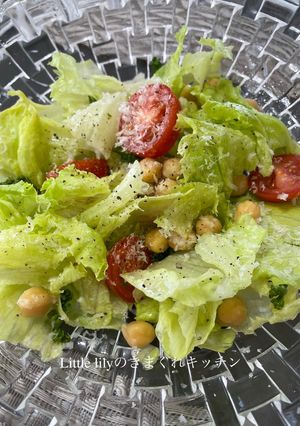 レタスとトマトのチーズサラダ-レシピのメイン写真