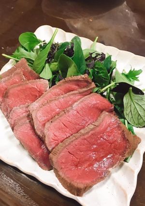 お正月は炊飯器でローストビーフ！-レシピのメイン写真