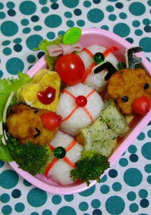 赤鼻のトナカイ♫キャラ弁-レシピのメイン写真