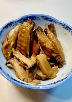 レンジで鶏手羽さっぱり煮-レシピのメイン写真