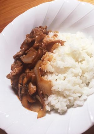 本格的！豚こまハヤシライス-レシピのメイン写真