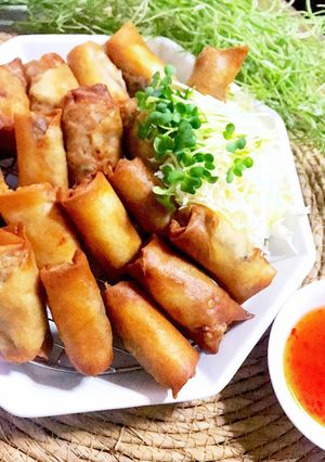タイ風春巻き-レシピのメイン写真