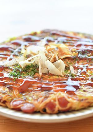 そうめんお好み焼き-レシピのメイン写真