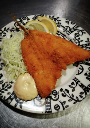 背開きThank you鯵フライ！-レシピのメイン写真