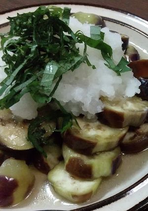 なすのおろしポン酢-レシピのメイン写真