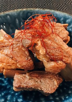 圧力鍋で、スペアリブの中華風煮込み♡-レシピのメイン写真