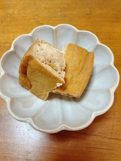 厚揚げの肉詰め煮-レシピのメイン写真