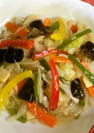 ゆで鶏の野菜あんかけ-レシピのメイン写真