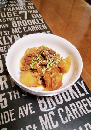 こってり系 韓国風肉じゃが-レシピのメイン写真