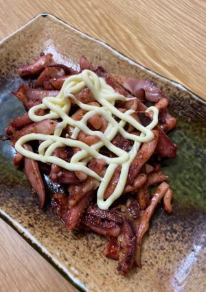 日本酒に！烏賊ゲソの生姜炒め-レシピのメイン写真
