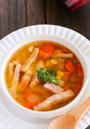 バター香る♪お野菜たっぷりコンソメスープ-レシピのメイン写真