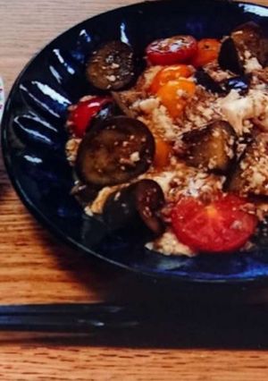 絶品　ピリ辛トマトとなすのマーボー豆腐-レシピのメイン写真