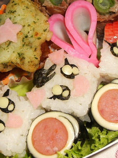 ココナッツミルク★プリキュアdeキャラ弁-レシピのメイン写真