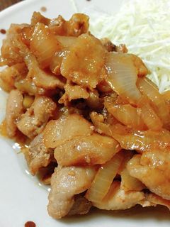 お砂糖不使用!甘酒のしょうが焼き-レシピのメイン写真