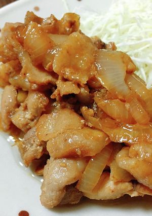 お砂糖不使用!甘酒のしょうが焼き-レシピのメイン写真