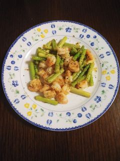 海老とアスパラガスのレモンバター炒め-レシピのメイン写真