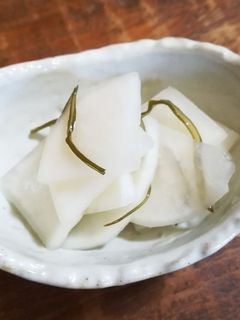 大根の甘酢漬け-レシピのメイン写真