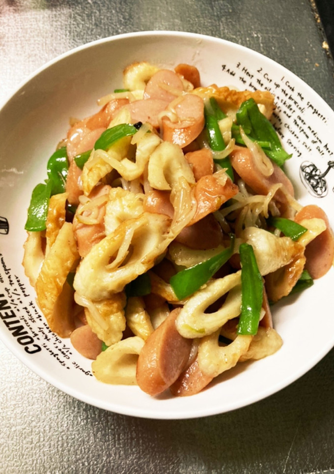 給料日前の節約ちくわと野菜炒め-レシピのメイン写真