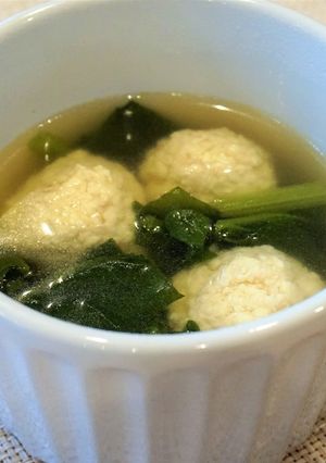 豆腐団子のスープ-レシピのメイン写真