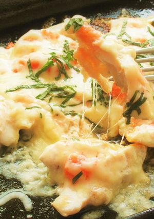 〖 とろ～り♪鶏むね肉の明太チーズ焼き〗-レシピのメイン写真