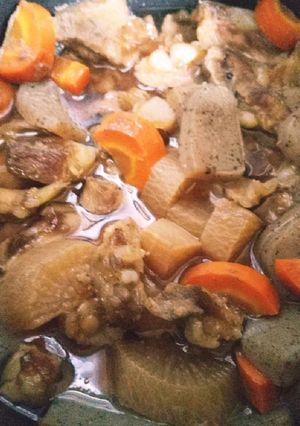 炊飯器で豚バラ軟骨煮込み-レシピのメイン写真