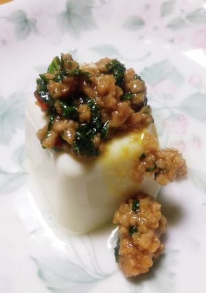 紫蘇肉味噌　　冷や奴にも-レシピのメイン写真