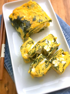 わかめの卵焼き【白だし】ダイエットおかず-レシピのメイン写真