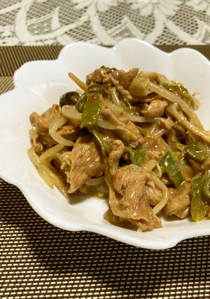 豚こまでお好み焼き風味炒め-レシピのメイン写真