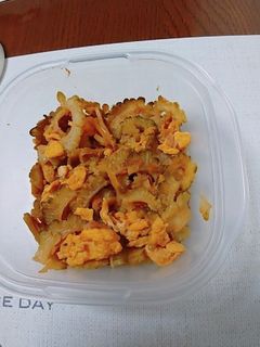 苦くない!ゴーヤと卵炒め-レシピのメイン写真