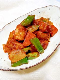 ケチャップ風味の鶏肉の竜田揚げ♡-レシピのメイン写真