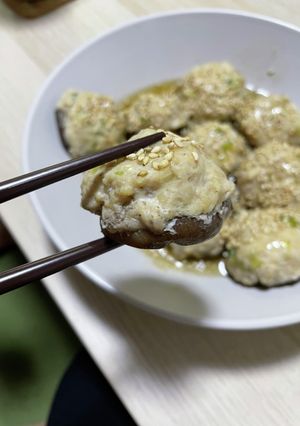 冷凍椎茸の肉詰め-レシピのメイン写真