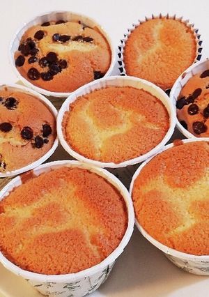 ふわふわカップケーキ-レシピのメイン写真
