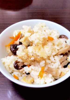 きのことアサリの炊き込みご飯-レシピのメイン写真