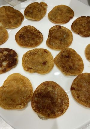 豆腐バナナパンケーキ　9ヶ月離乳食-レシピのメイン写真