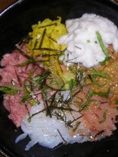 グチャ丼♪手巻き寿司のネタの余りで!-レシピのメイン写真