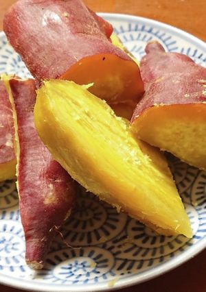 ふかし芋(ストウブ＆クッキングシート）-レシピのメイン写真