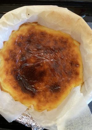 バスクチーズケーキ風のとろとろなケーキ☆-レシピのメイン写真