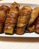 簡単おかず:豚バラ厚揚げの照り焼き