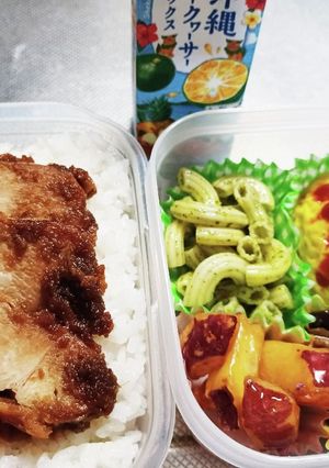旦那弁当(9/1)鶏チャーシュー丼-レシピのメイン写真