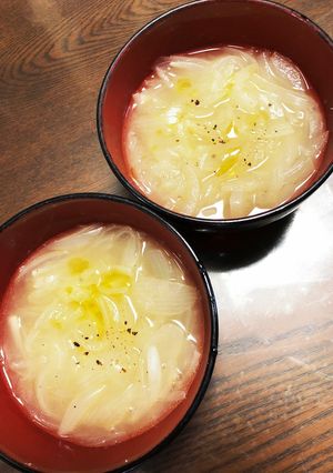 玉ねぎだけ?!スープ-レシピのメイン写真
