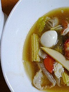 黒酢で食べる八宝菜-レシピのメイン写真