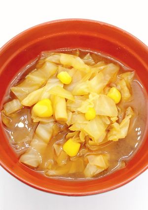 【病院】ピリ辛みそスープ【給食】-レシピのメイン写真