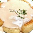 業スー芋餅の、たらこクリーム