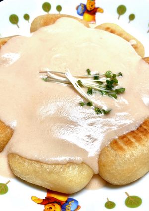 業スー芋餅の、たらこクリーム-レシピのメイン写真