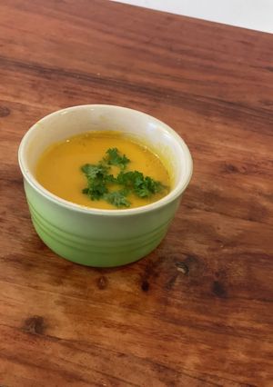 炊飯器で！子供ゴクゴク南瓜ポタージュ-レシピのメイン写真