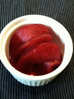 梨のワイン煮-レシピのメイン写真