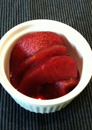梨のワイン煮-レシピのメイン写真