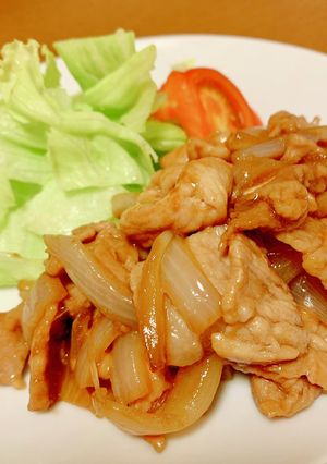 初心者でも簡単！豚こまの生姜焼き-レシピのメイン写真